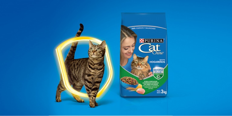 CBA B+G cria nova identidade para Cat Chow da Purina