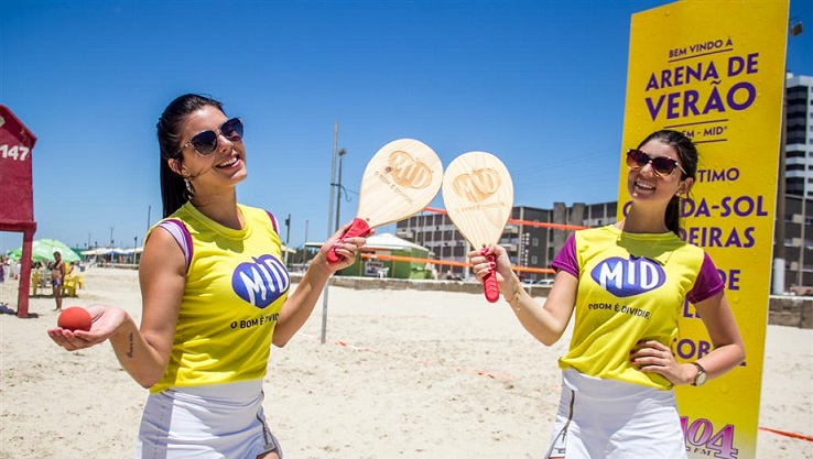 MID comemora 15 anos com ações de verão em todo o Brasil