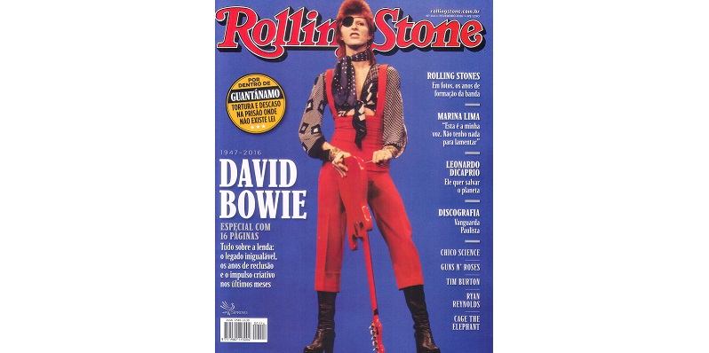 Revista Rolling Stone traz especial sobre David Bowie