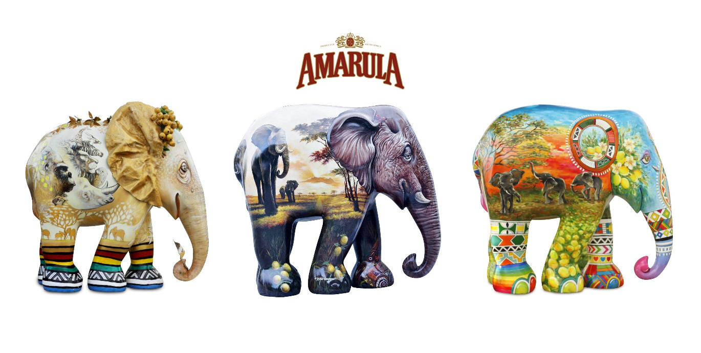 Amarula traz para São Paulo nove esculturas da Elephant Parade Floripa 2016