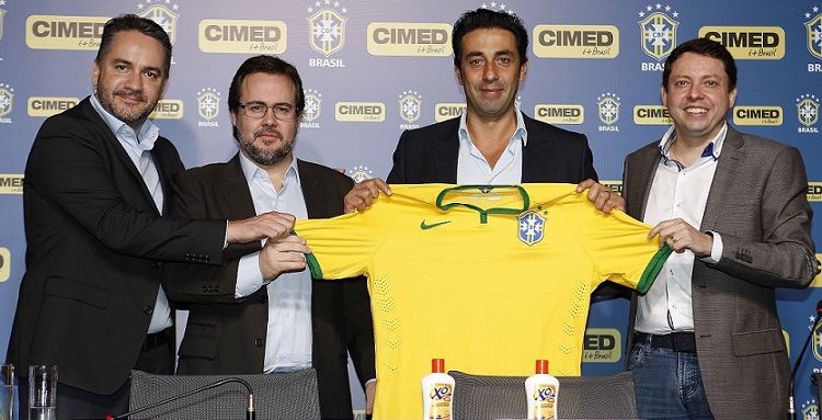 CIMED assina patrocínio com Seleção Brasileira de Futebol