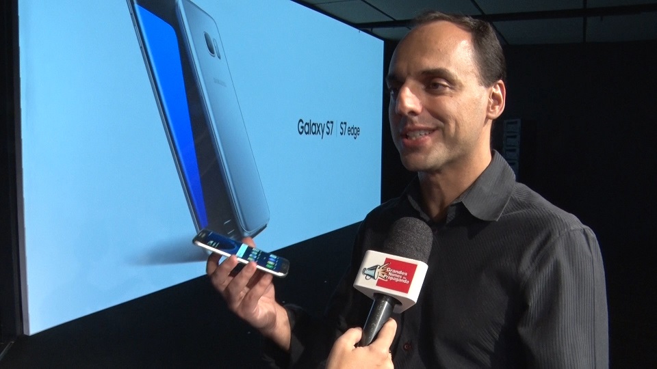 Confira a festa de lançamento do Samsung Galaxy S7