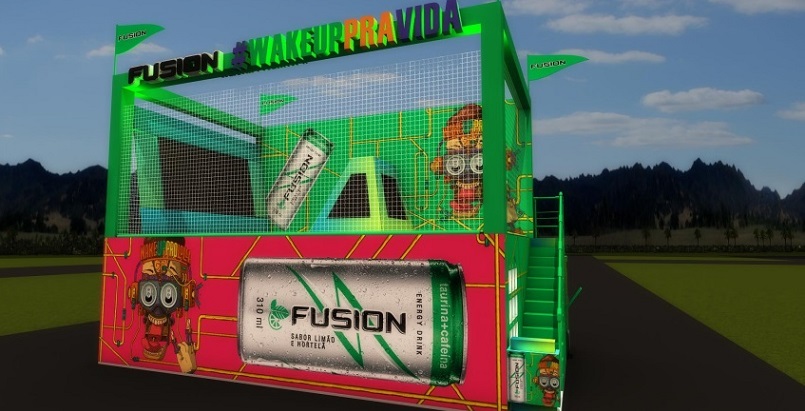 Fusion Energy Drink apresenta novidades no Lollapalooza 2016