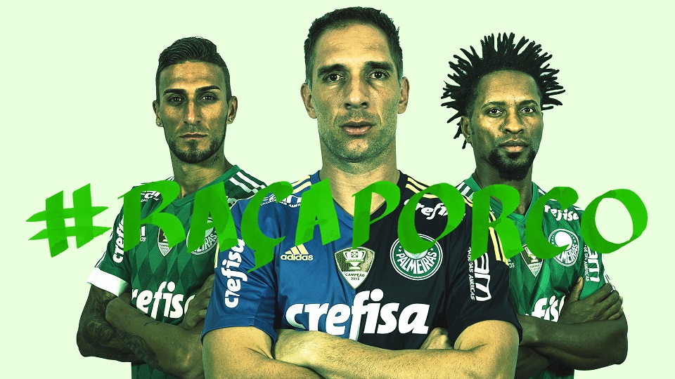 Palmeiras engaja torcedores na Libertadores com campanha #RaçaPorco