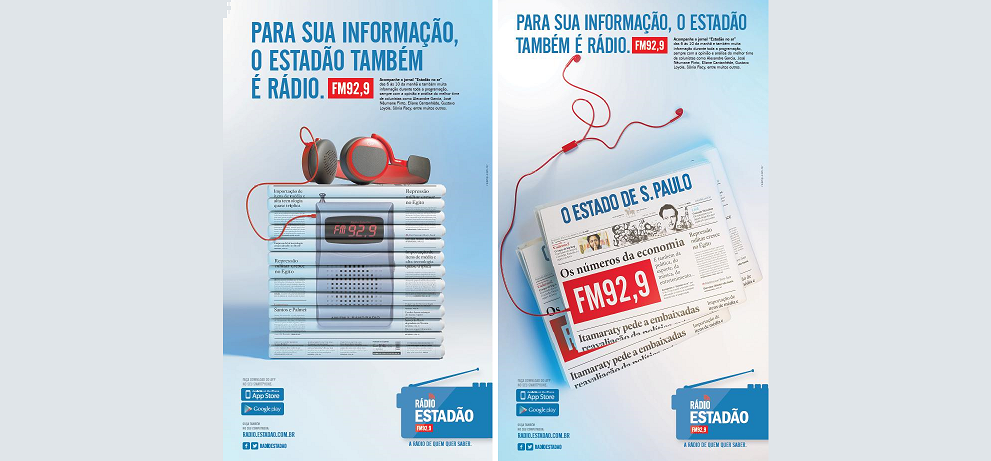 Rádio Estadão lança campanha de posicionamento