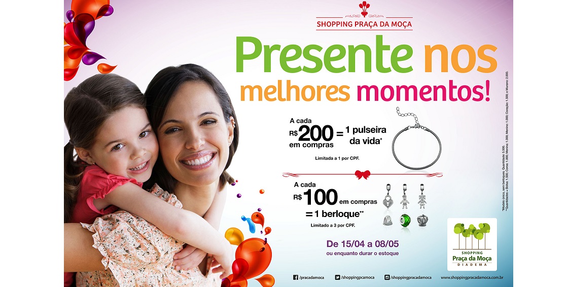 Shopping Praça da Moça lança ação para o dia das mães