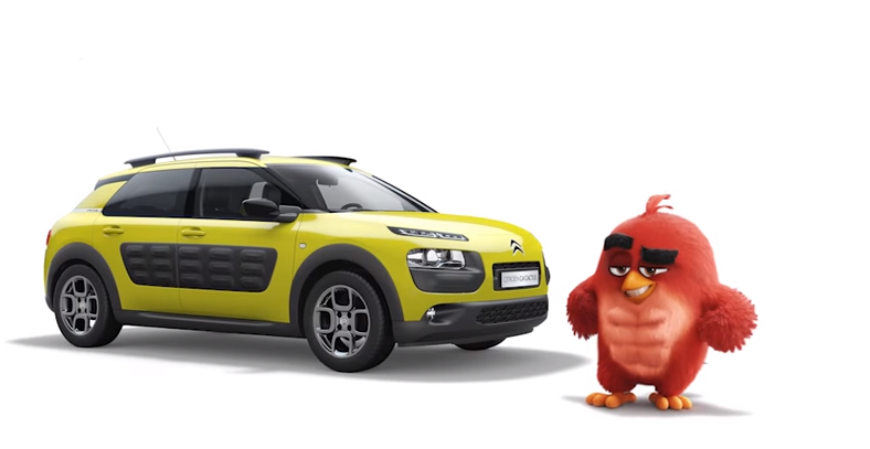 Os Angry Birds desembarcam na Citroën