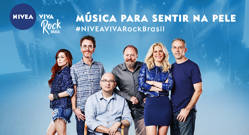 NIVEA VIVA Rock Brasil ganha campanha de divulgação
