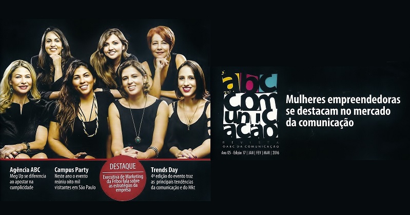 Mulheres empreendedoras são destaque na Revista O ABC da Comunicação