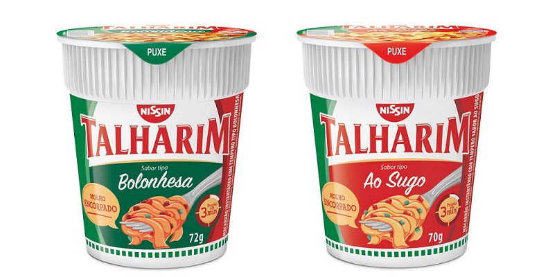 Nissin Foods do Brasil lança Talharim em copo