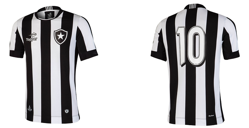 Topper apresenta nova camisa do Botafogo