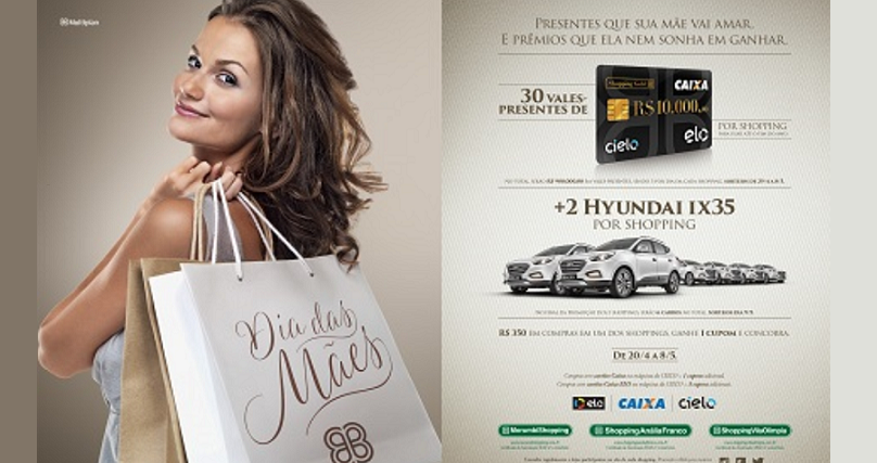 MorumbiShopping, Shopping Anália Franco e Shopping Vila Olímpia estreiam campanha de Dia das Mães