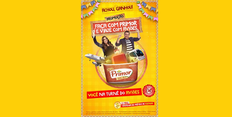 Margarina Primor leva fãs do Aviões do Forró para tour com a banda
