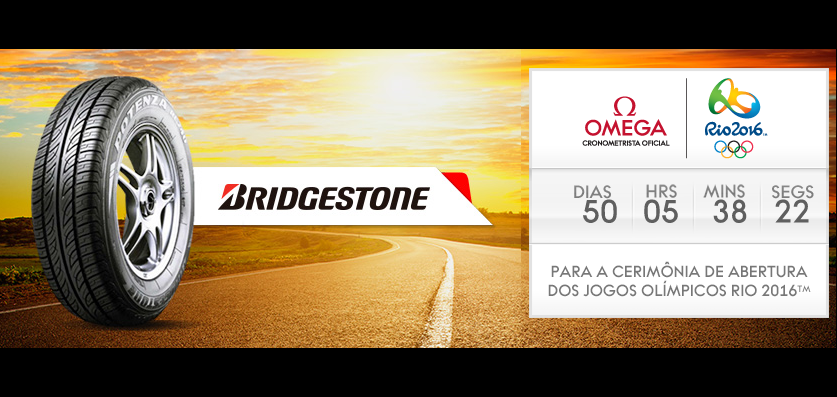 Bridgestone anuncia ativações de marketing para os Jogos Olímpicos
