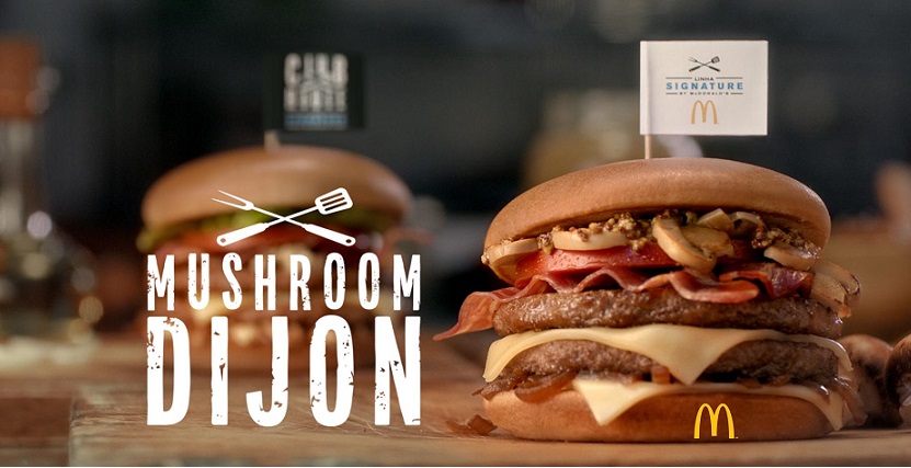 McDonald’s amplia linha premium com novo Mushroom Dijon