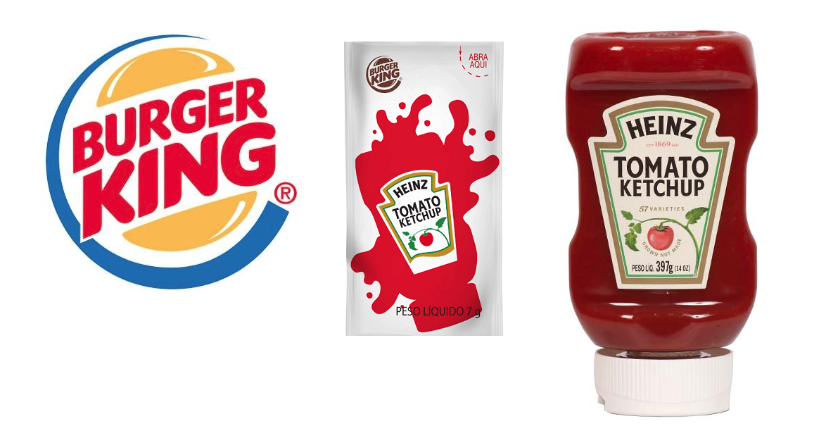 Burger King oferece ketchup Heinz no Brasil