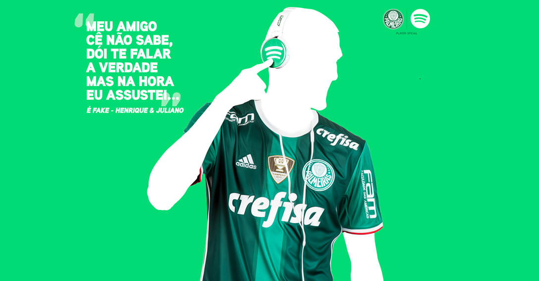 Palmeiras estreia perfil oficial no Spotify