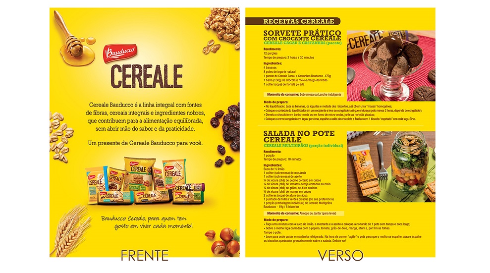Bauducco promove linha Cereale com ação em clínicas de estética