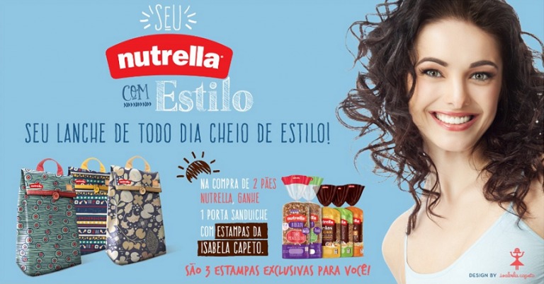 Nutrella apresenta promoção “Compre e Ganhe” com Isabela Capeto