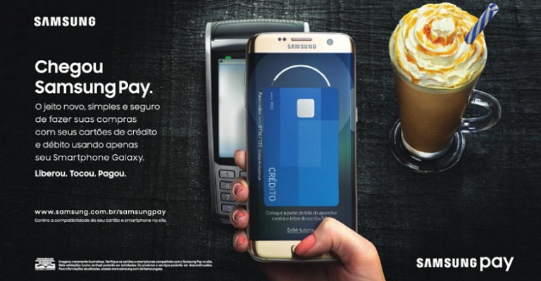 Samsung Pay reforça a facilidade no uso do serviço de pagamento móvel