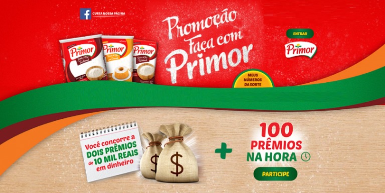 Promoção da Primor distribui prêmios de até R$10mil