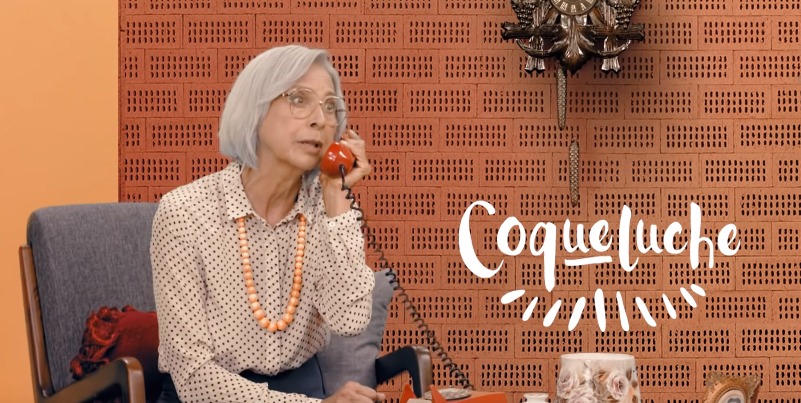 Coqueluche é tema de segundo vídeo da campanha “Avós da Experiência” da  GSK