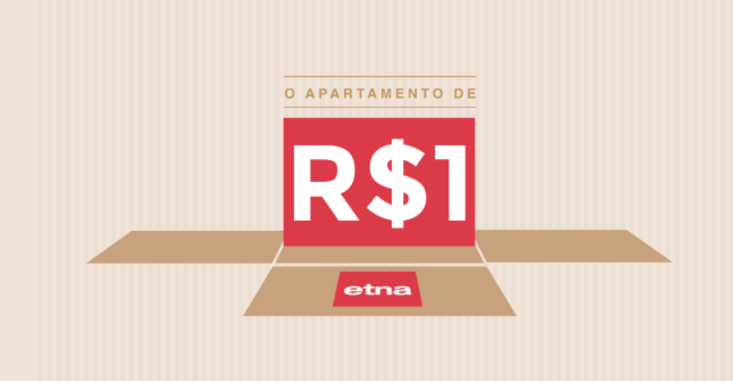 Etna sorteia pessoas para alugar apartamento no Rio de Janeiro a R$1