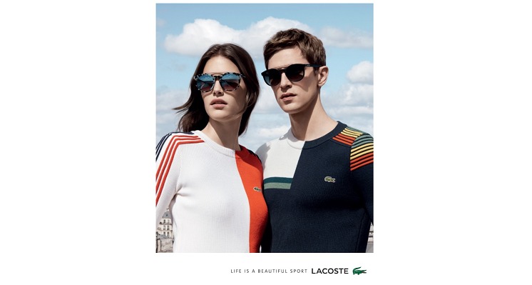 Lacoste Eyewear exibe nova campanha mundial no Aeroporto Santos Dumont