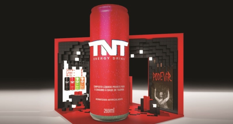 TNT Energy Drink patrocina Brasil Game Show