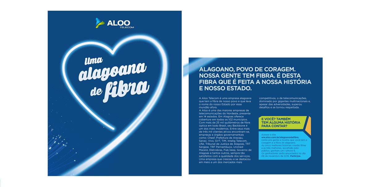 Aloo Telecom lança campanha que exalta o orgulho do Alagoano