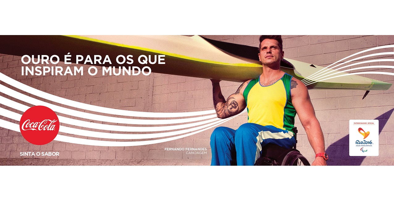 Brasileiros estrelam campanha da Coca-Cola para os Jogos Paralímpicos Rio 2016