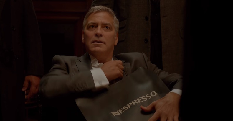 Nespresso revela faceta cômica de George Clooney