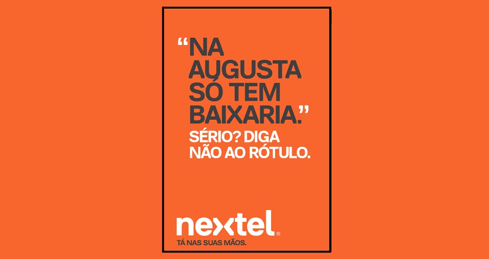 Nextel mostra rótulos dos bairros paulistanos