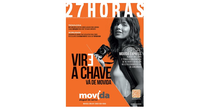 Revista 29HORAS vira “revista 27HORAS” em ação da Movida