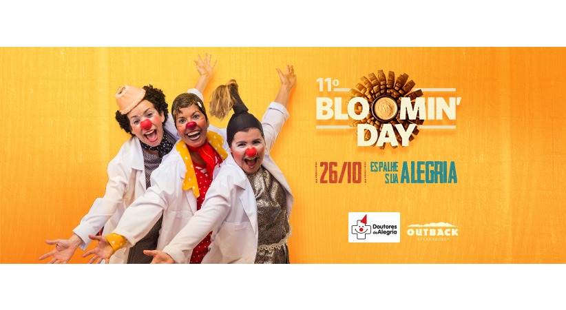 Outback Steakhouse realiza Bloomin’ Day e convoca clientes em prol do Doutores da Alegria