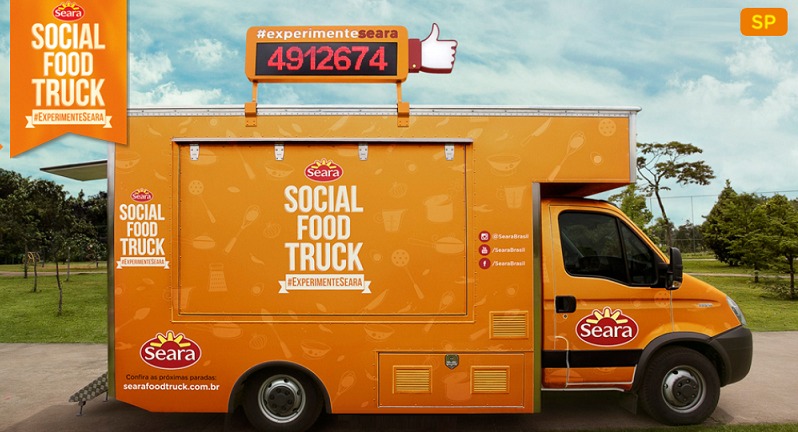 Social Food Truck Seara tem edição especial em homenagem ao mês das crianças