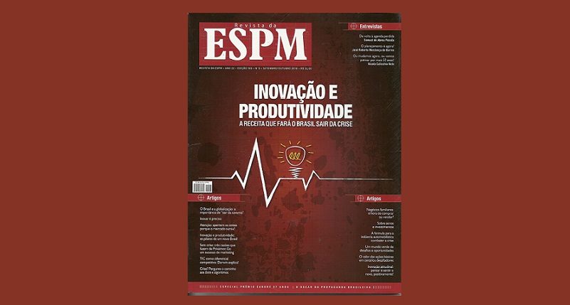 Revista da ESPM coloca “Inovação e Produtividade” como receita para o Brasil sair da crise