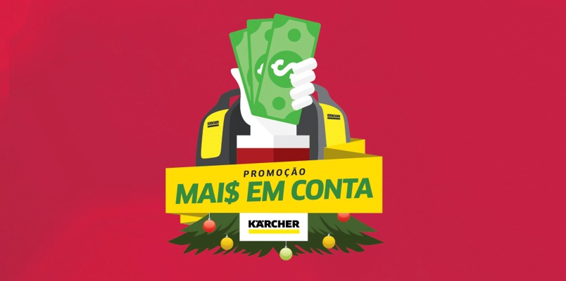 Kärcher devolve dinheiro para consumidor em campanha de Natal