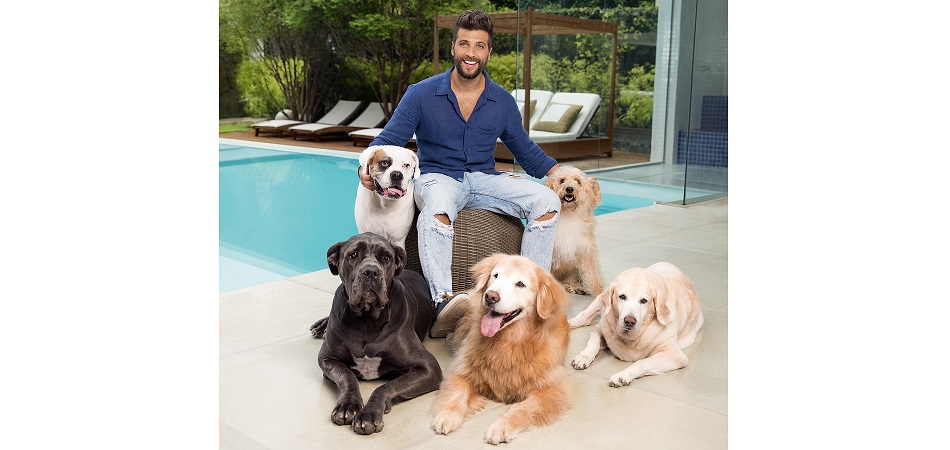 Bruno Gagliasso e seus cães estrelam nova campanha da Zoetis