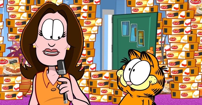 Fátima Bernardes entrega #10milLasanhasSeara para Garfield devolver a fanpage da marca