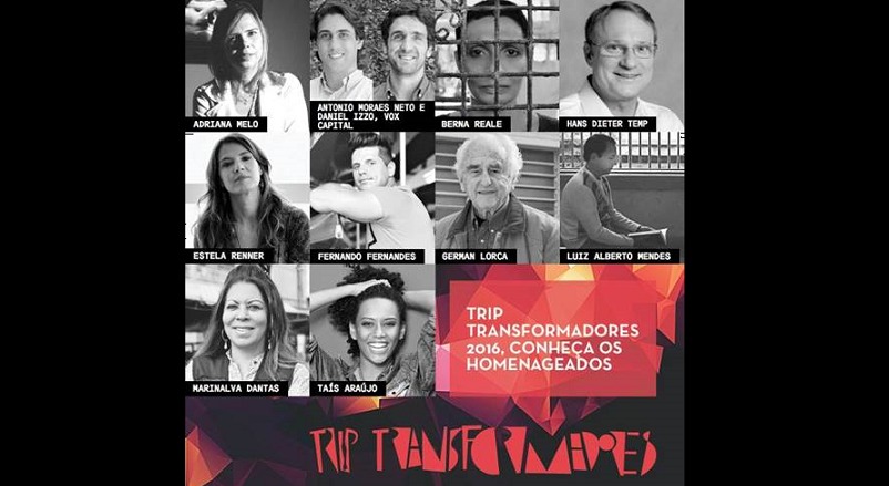 Prêmio Trip Transformadores completa dez anos e homenageia personalidades no Auditório Ibirapuera