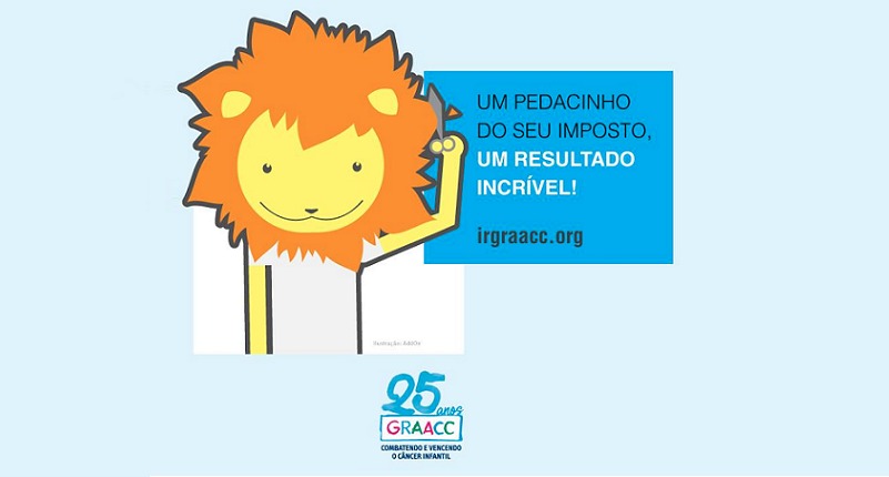 GRAACC recebe doações por meio do Imposto de Renda
