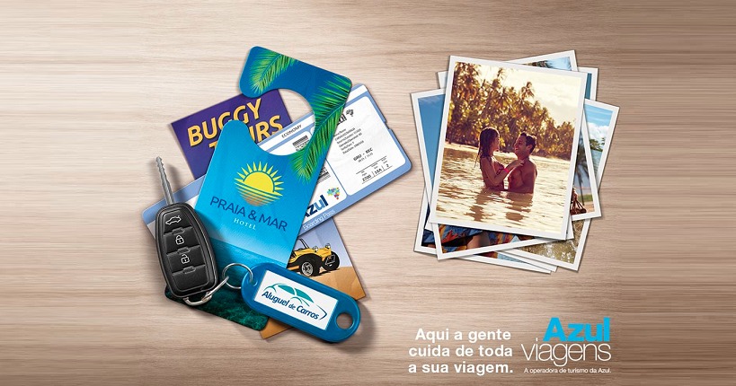 Azul Viagens lança nova campanha publicitária