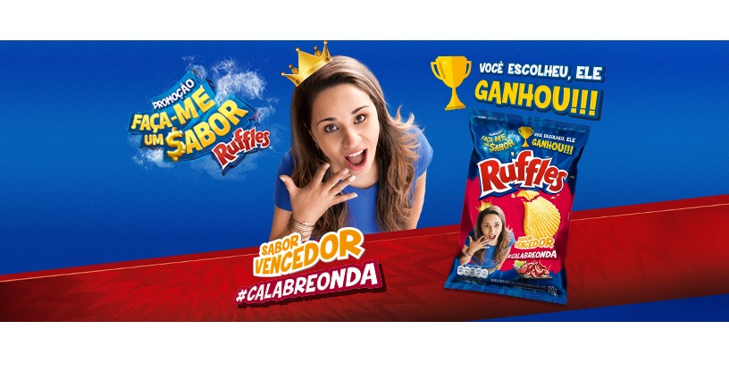 Ruffles Calabreonda vence promoção “Ruffles faça-me um sabor”