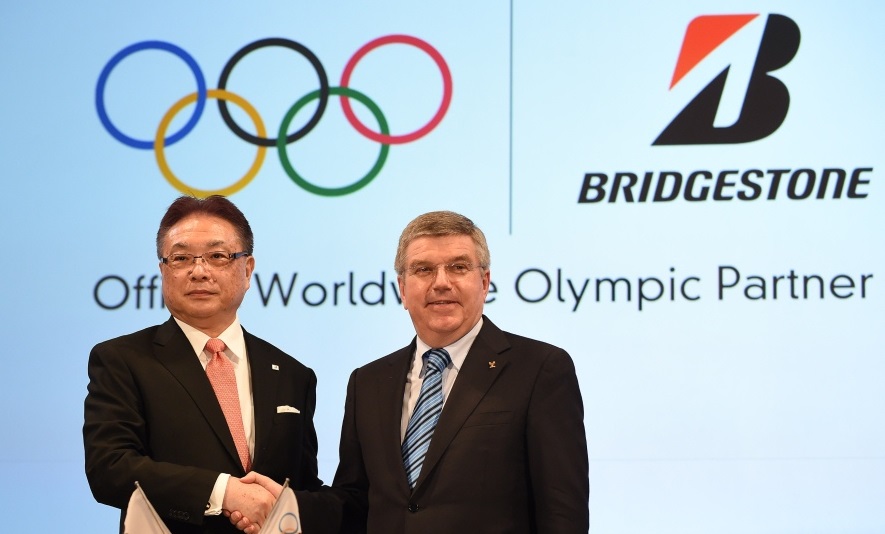 Patrocínio olímpico da Bridgestone agora é global
