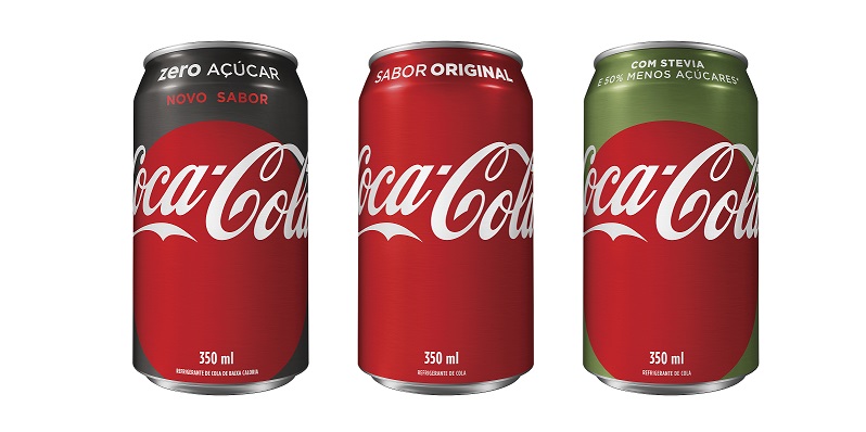 Coca-Cola Brasil ganha novas embalagens
