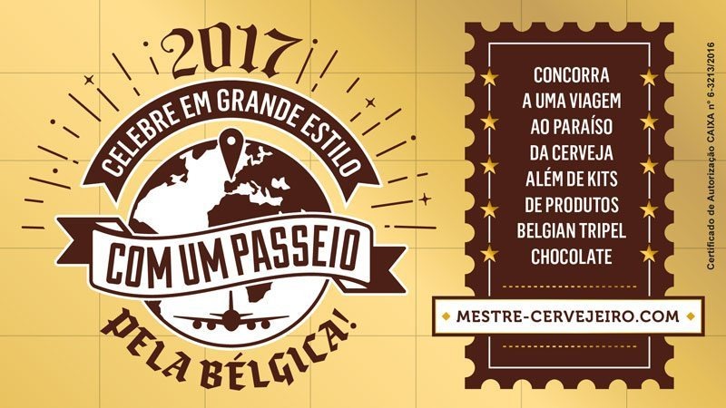 Rede Mestre-Cervejeiro.com sorteará viagem para a Bélgica