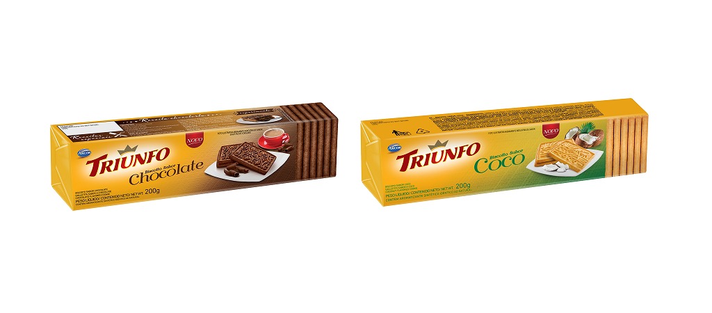 Triunfo lança biscoito inspirado em produto argentino