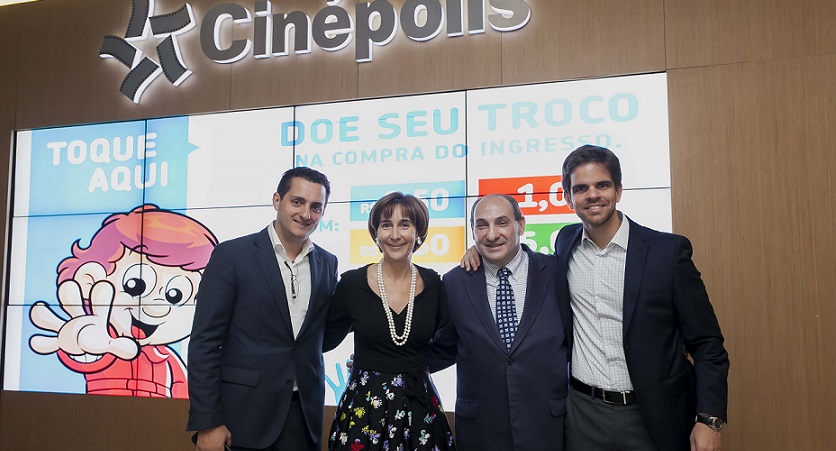 Rede Cinépolis e Instituto Ayrton Senna fecham parceria