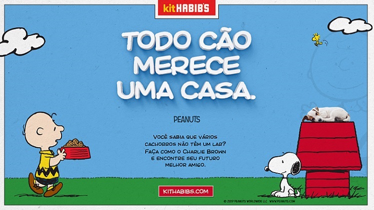 Adoção de cães é tema da nova campanha de kit infantil do Habib’s